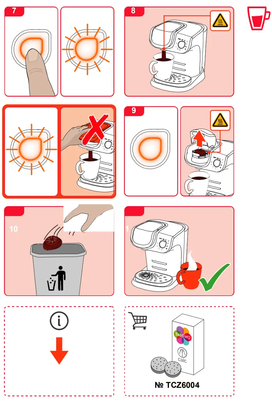 BOSCH Tassimo TAS6515 Hot Drinks Machine - Fig 7