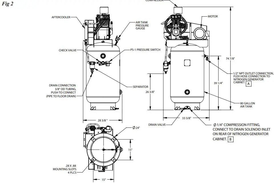 POTTER NGP-2200D-M2 Nitrogen Generator-FIG3