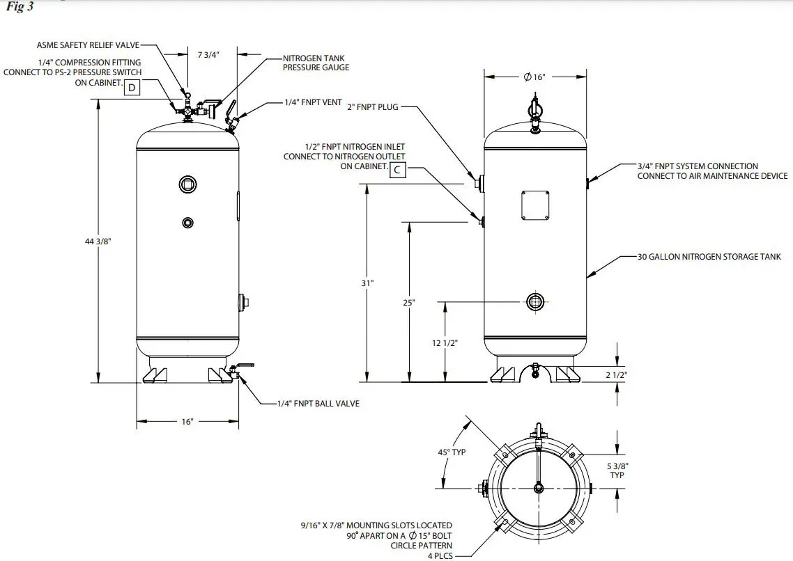 POTTER NGP-2200D-M2 Nitrogen Generator-FIG4