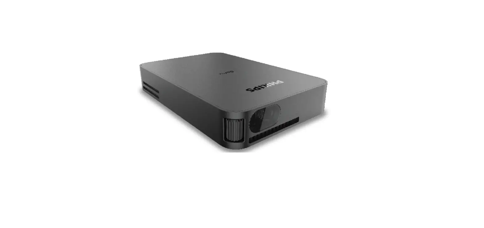 Philips Gpx1100 Portable Projector User Manual