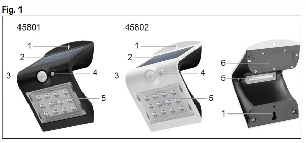 goobay-45801-LED-Solar-Wall-Light-with-Motion-Sensor-FIG-1