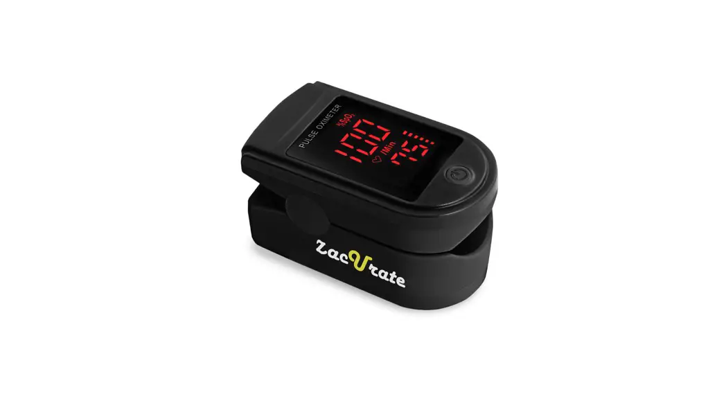 Zacurate Pro Series 500dl Fingertip Pulse Oximeter Blood Oxygen Saturation Monitor User Guide