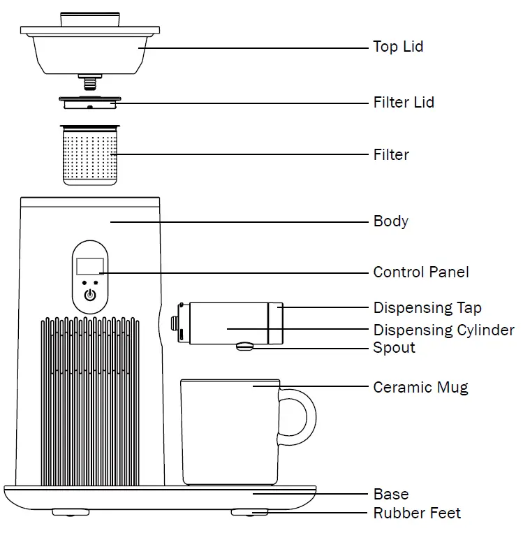 GERMAN-CMV-350-Auto-Chill-Cold-Brew-Coffee-Maker-fig-2