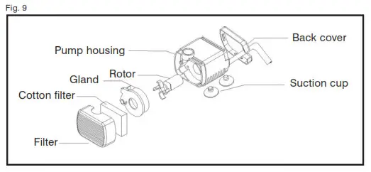 Homedics WFL-NPLI EnviraScape Old Napoli - To clean of hard water deposits on the base
