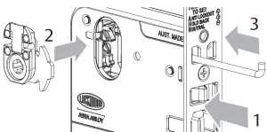 LOCKWOOD 3772 Mortice Lock and Digital Lock - figure 3