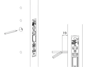 LOCKWOOD 3772 Mortice Lock and Digital Lock - figure 7