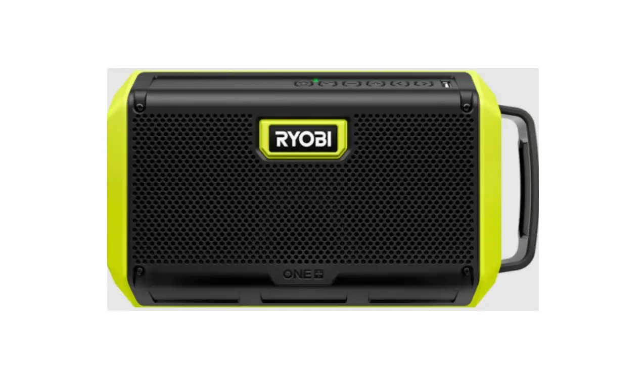 Ryobi Pad01 18v Speaker With Bluetooth Wireless Technology Instruction Manual