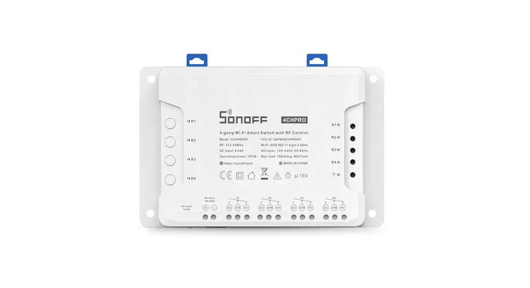 Sonoff 4chpro 4 Gang Wifi Smart Switch User Manual