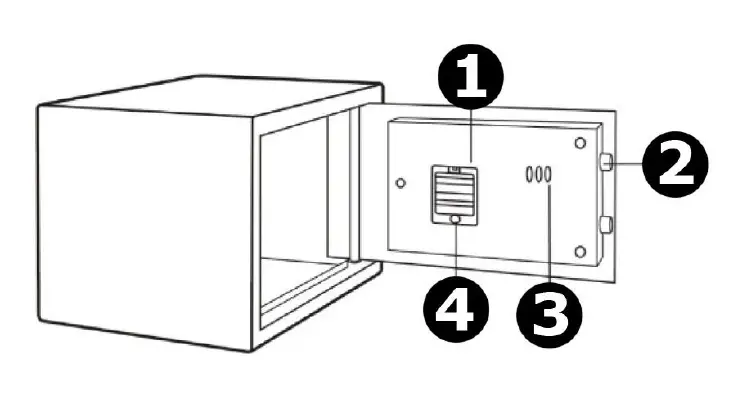 Electronic Safe Box BG90014