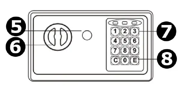 Electronic Safe Box BG90014