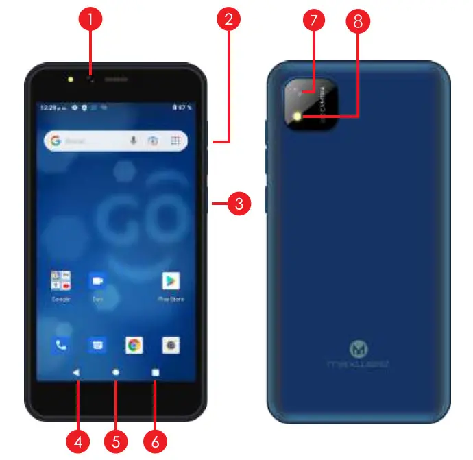 maxwest ASTRO 5X Smartphone