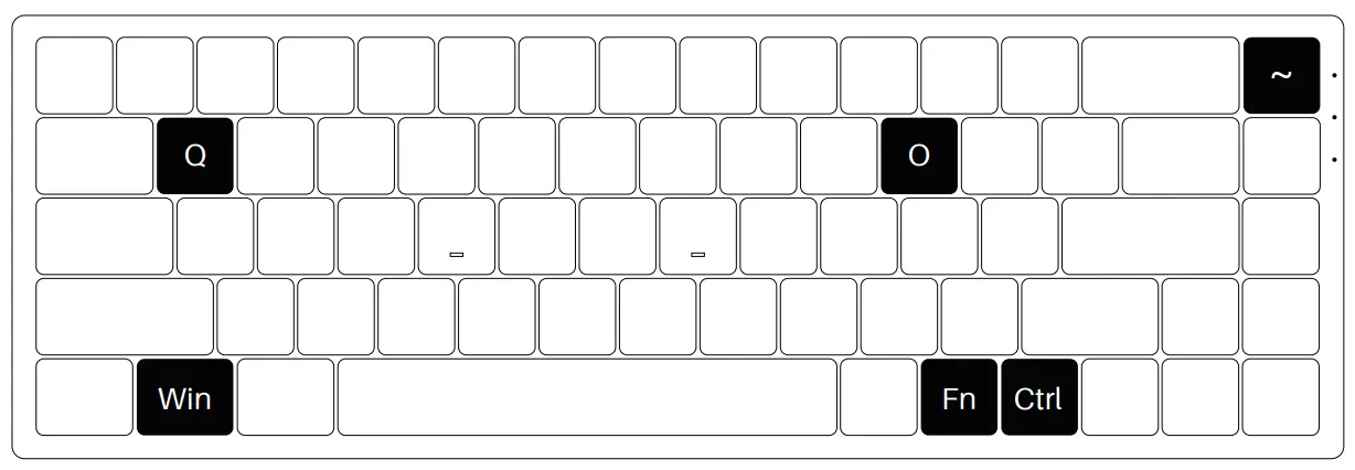 AKKO 3068 Bluetooth 5 0 Mechanical Keyboard - Windows