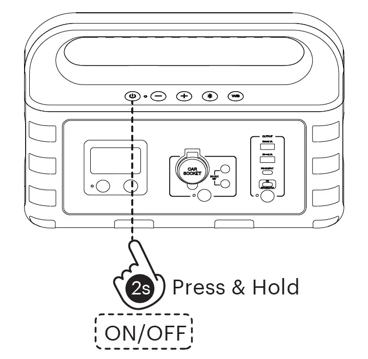 onn PH2222 Portable Power Hub fig16