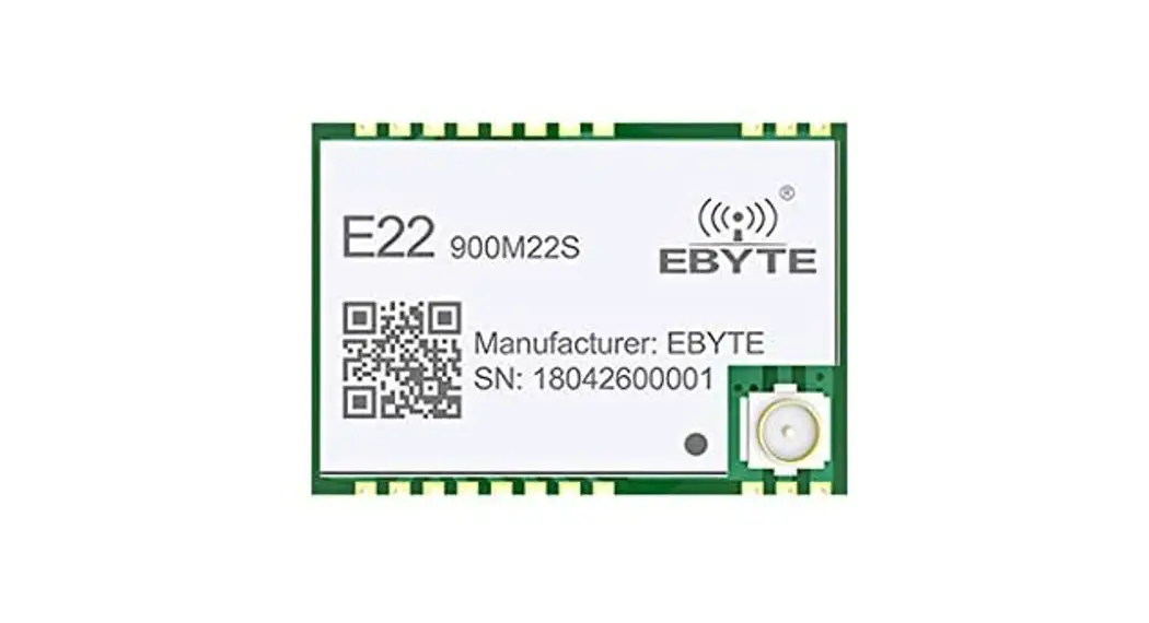 Ebyte E22-900m22s Sx1262 868/915mhz Spi Smd Lora Module User Manual Ebyte E22-900m22s Sx1262 868/915mhz Spi Smd Lora Module User Manual