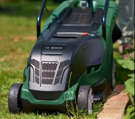 Bosch Rotak 34/37 34cm Corded Rotary Lawnmower Instruction Manual