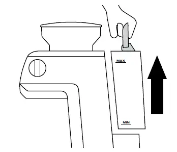FILLING THE WATER TANK