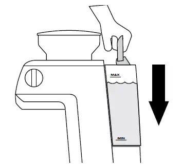 Replace the water tank