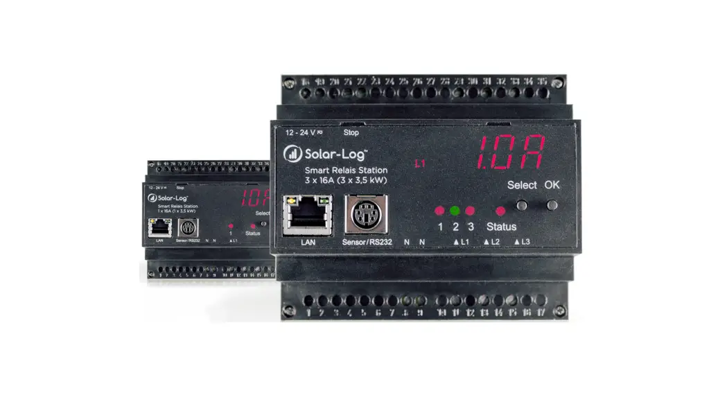 Solar-log 0122782 Smart Relais Station Instructions Solar-log 0122782 Smart Relais Station Instructions