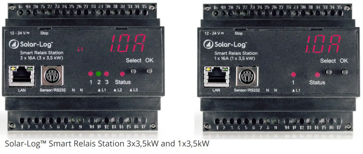 Solar Log 0122782 Smart Relais Station - following features