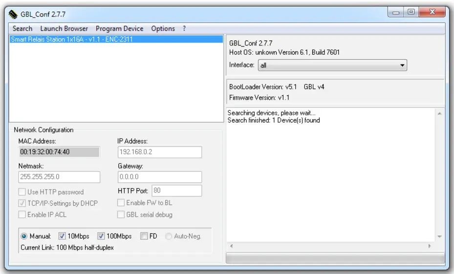 Solar Log 0122782 Smart Relais Station - software
