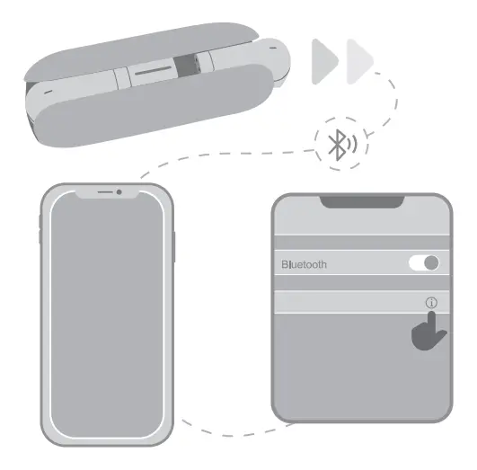 Yibai Science Technology X BOAT True Wireless Earphones - Pairing