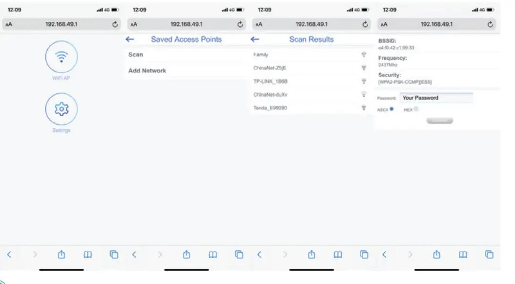 ABOX GC357 Projector - app