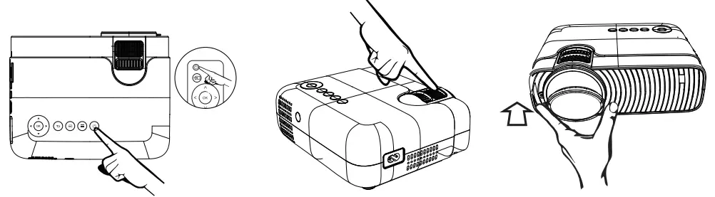 ABOX GC357 Projector - shutdown