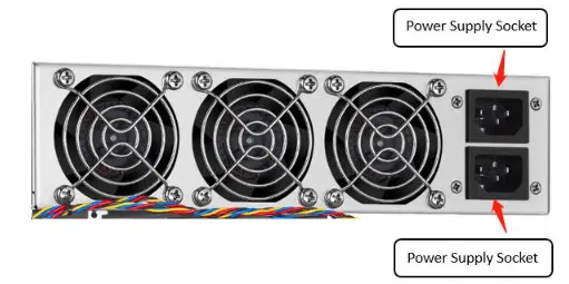 BITMAIN D7 1286GH S Antminer Server- Power Supply