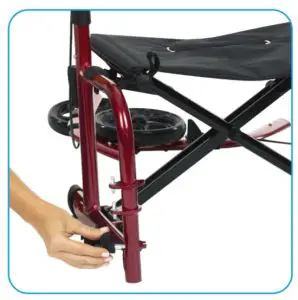 VIVE MOBILITY MOB1018 Wheelchair Rollator - assembly 2