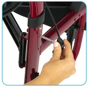 VIVE MOBILITY MOB1018 Wheelchair Rollator - assembly 6