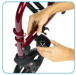 VIVE MOBILITY MOB1018 Wheelchair Rollator - assembly 7