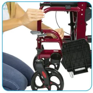 VIVE MOBILITY MOB1018 Wheelchair Rollator - assembly 8