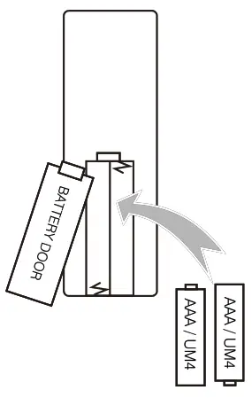 FANGOR F 601 Full HD Projector - remove battery