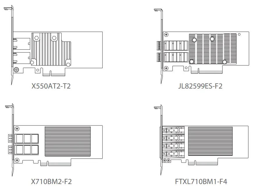 FS E810 CAM2 Ethernet Network Adapter - Product View