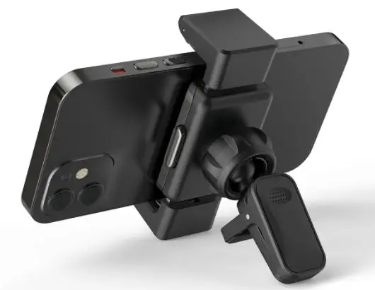 BliTZWOlF BW-CF1 Rotation Car Air Vent Auto Memory Lock Mobile Phone Holder Stand