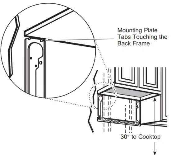 CAFE CVM517P2MS1 Over the Range Microwave Oven - bottom