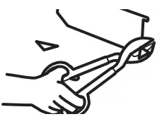 CAFE CVM517P2MS1 Over the Range Microwave Oven - damper