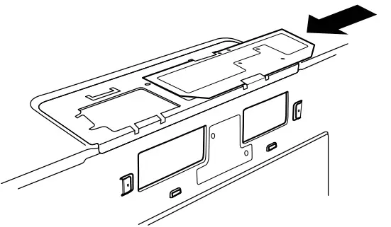 CAFE CVM517P2MS1 Over the Range Microwave Oven - door opening