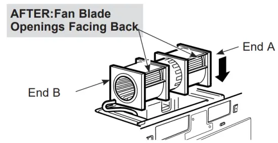 CAFE CVM517P2MS1 Over the Range Microwave Oven - pinched