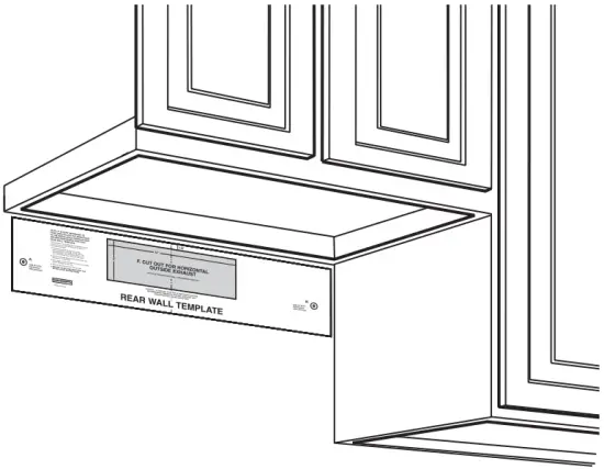 CAFE CVM517P2MS1 Over the Range Microwave Oven - rear wall