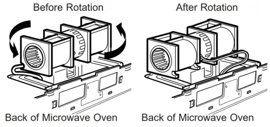CAFE CVM517P2MS1 Over the Range Microwave Oven - rotate