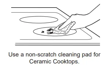 CAFE CES700M Convection Range - Burned