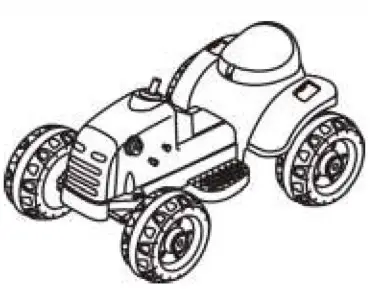 GYMAX GYM05208 Electric Excavator - Vehicle