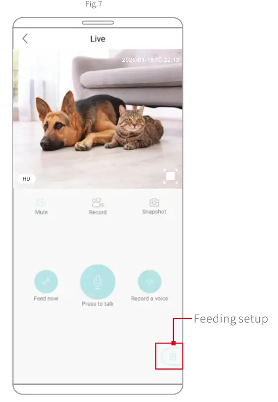 CP-2401 Smart Pet Treat Dispenser - Fig 7