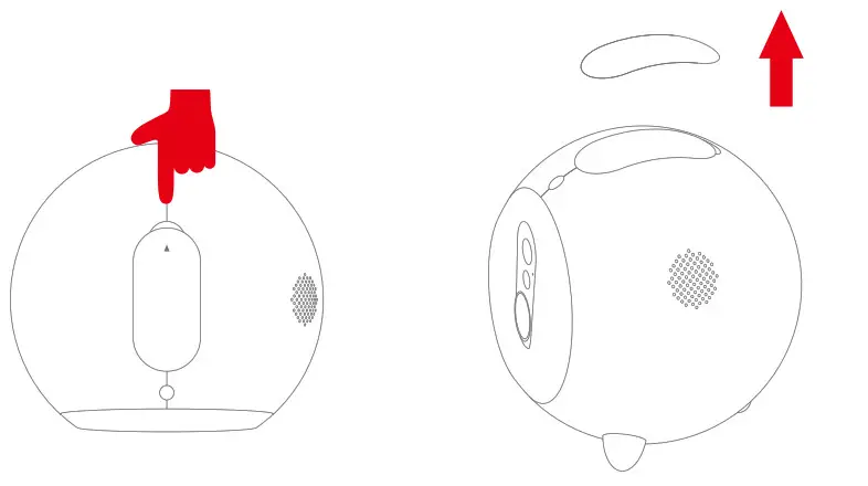 CP-2401 Smart Pet Treat Dispenser - How to open treat hopper lid