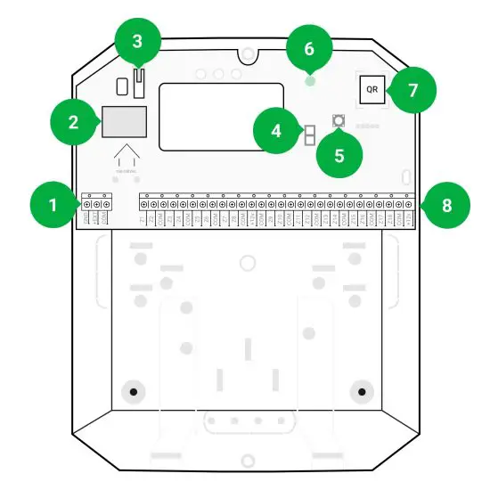 AJAX 20354 MultiTransmitter Module - card