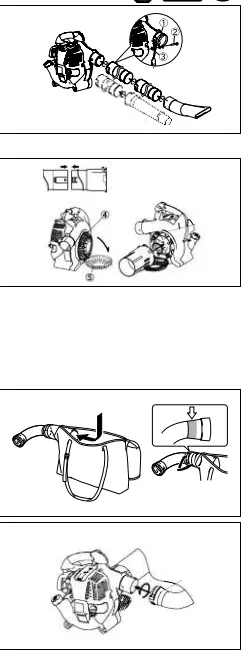 makita BHX2500 Petrol Leaf Blower 5