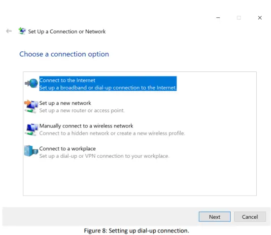 Connect to the Internet