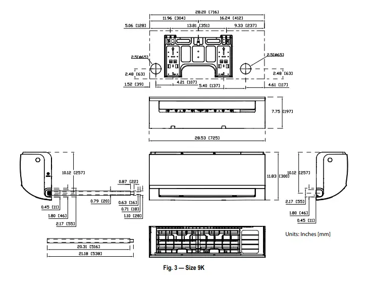 Payne 40MHH High Wall Ductless System-Fig2