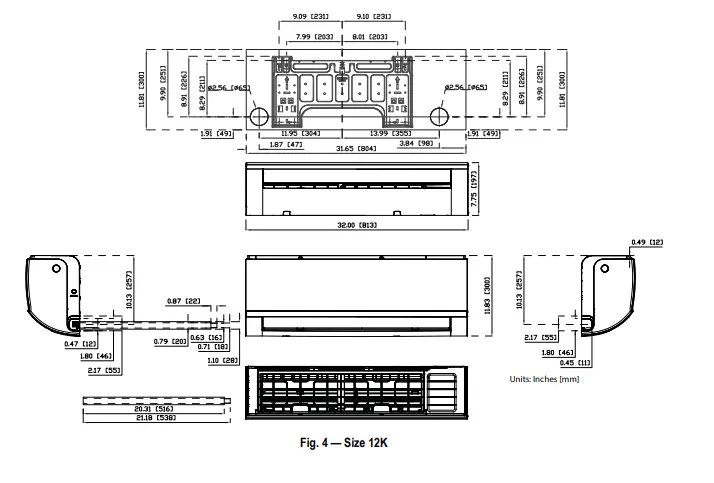 Payne 40MHH High Wall Ductless System-Fig3